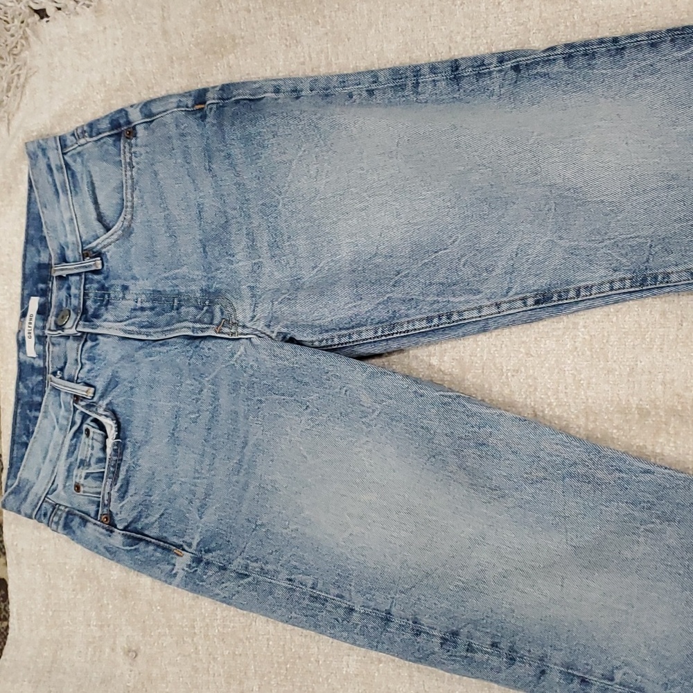 Grlfrnd helena light wash crop jeans  women size 26 - Picture 3 of 15